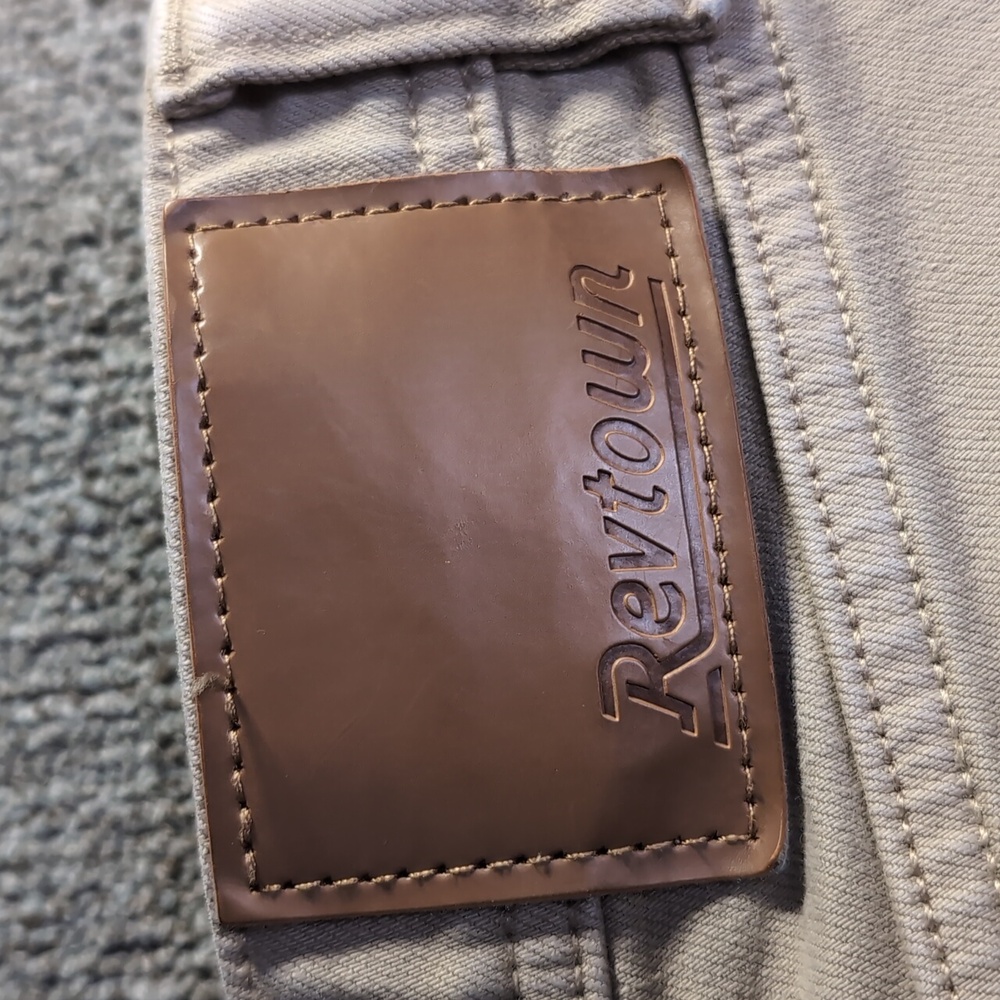Revtown Sharp Decade Denim Pants 5 Pocket Stretch Denim Chino - Picture 7 of 10
